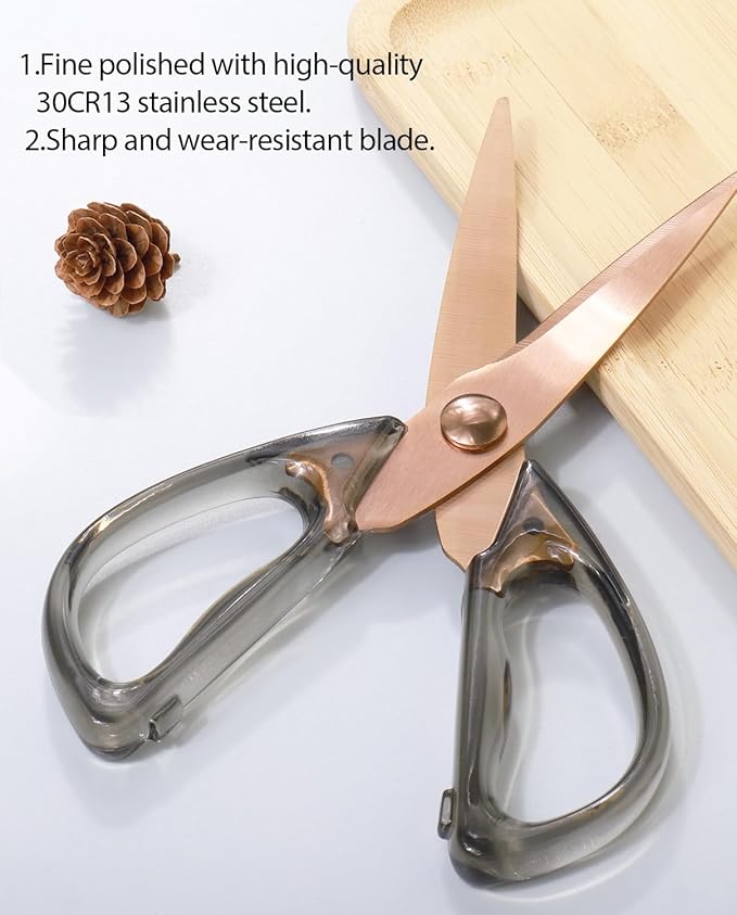 Kitchen Scissors All Purpose, ARCHIKING Kitchen Shears Cooking Scissor - Image 4