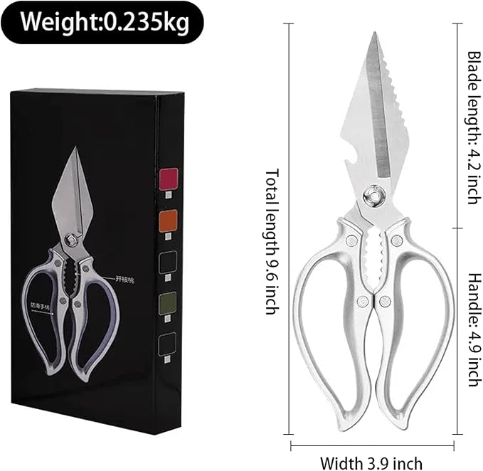 Kitchen Shears Heavy Duty Kitchen Scissors Stainless Steel Sharp Cooking Shears - Image 2