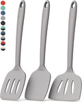 Coukre 3 Pack Silicone Spatula Set, High Heat Resistant, Fish Spatula, Solid & by Coukre