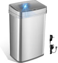 Ninestars 13 Gallon Odor Neutralizing Smart Trash Can, UV + Ozone Dual by NINESTARS