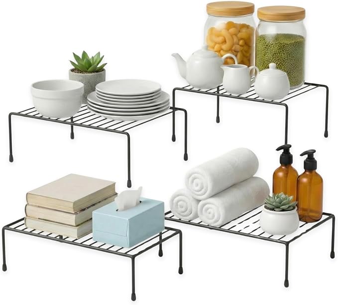 Evelots Kitchen Cabinet Wire Shelf Organizer/Rack by Evelots