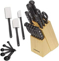 Farberware 22-Piece Never Needs Sharpening Triple Rivet High-Carbon Stainless by Farberware
