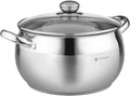 Daniks Classic 6.5 Quart Stainless Steel Stock Pot by Daniks