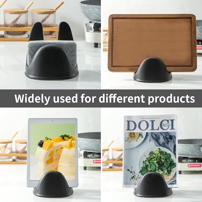 Nihow Pot Lid Holder: Stable Ceramic Pan Lid Holder - Image 5