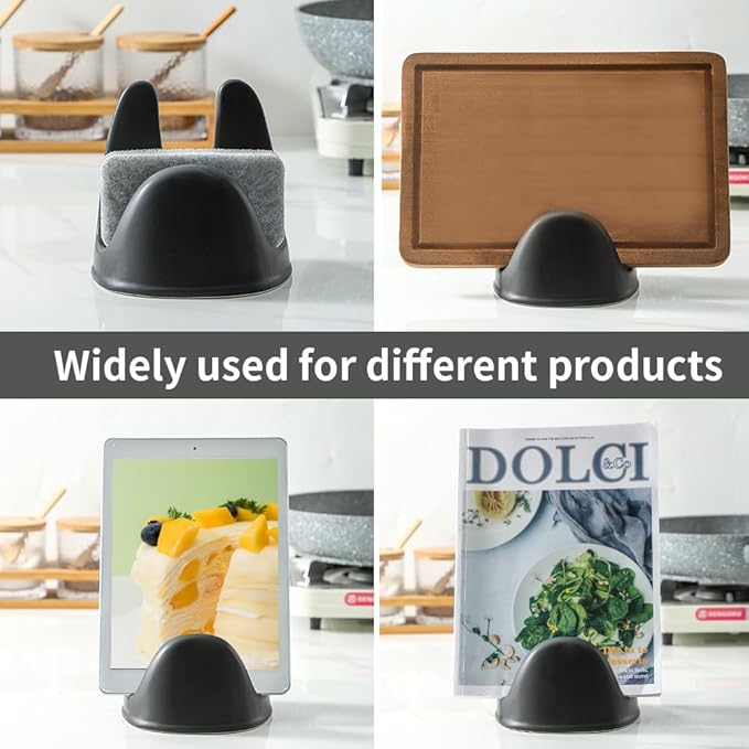 Nihow Pot Lid Holder: Stable Ceramic Pan Lid Holder - Image 8