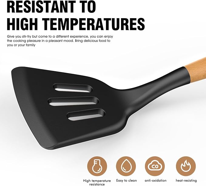 Silicone Cooking Utensils Set - Image 7