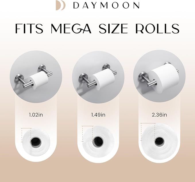 Day Moon™ - Toilet Paper Holder - Modern Roll Holder - Image 6