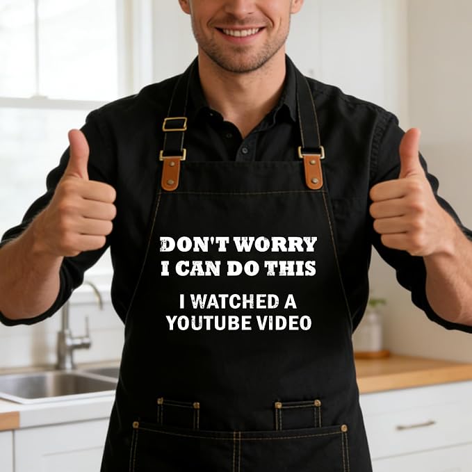 Baking Apron for Men Women, Funny Apron Baking Gifts - Image 5