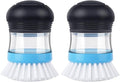 MR.SIGA Soap Dispensing Palm Brush, Kitchen Brush by MRSIGA
