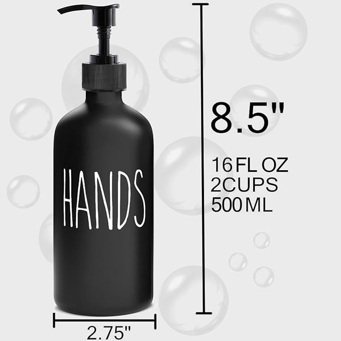 MOMEEMO Soap Dispenser Set 2 Pack, Contains Dish and Hand Soap Dispenser - Image 2