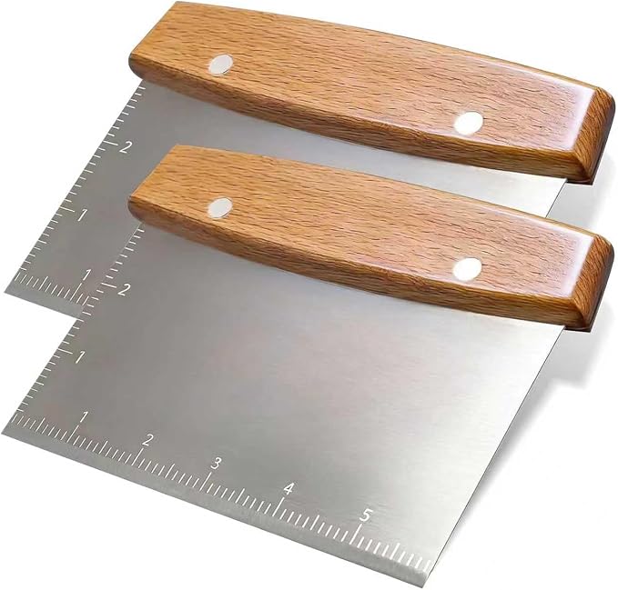 Professional Dough Cutter & Bench Scraper by Unknown