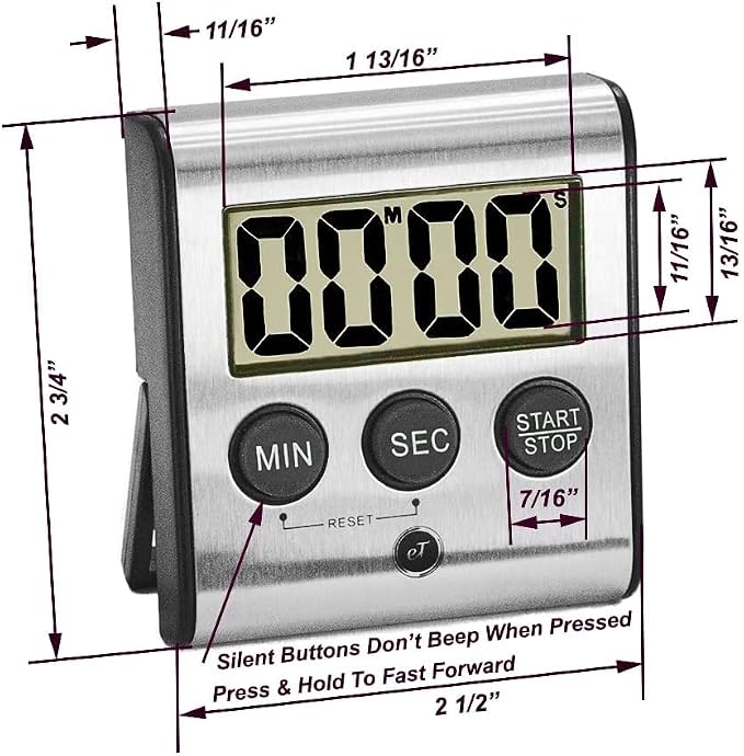 Elegant Digital Kitchen Timer - Image 5