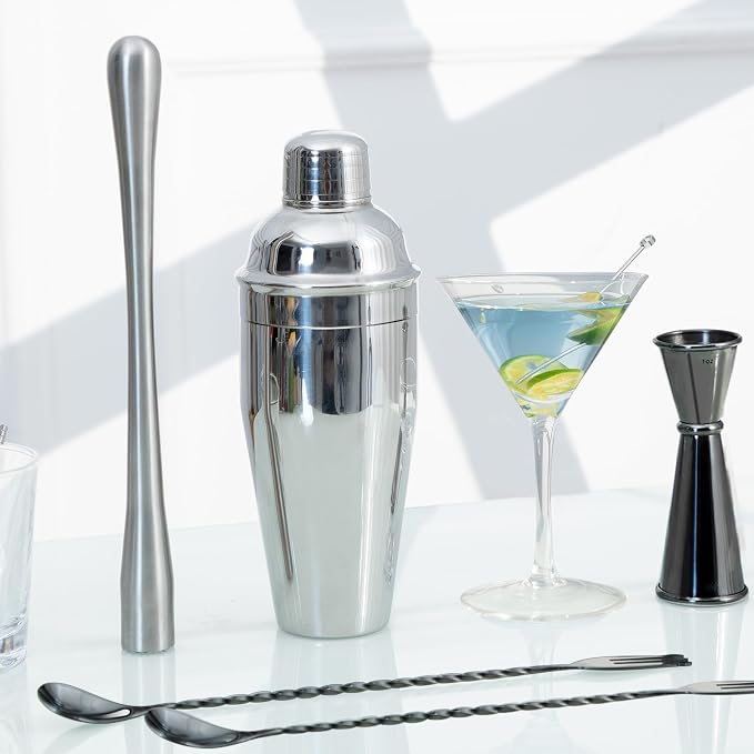 BRIOUT 2 Pcs Bar Spoon, 12 Inches Long Handle Drink Stirrer, Stainless Steel - Image 7
