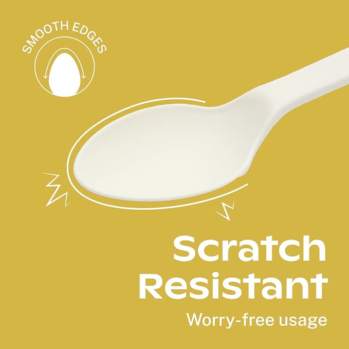 CORAL Ivory White 100% Compostable Spoons & Forks Set - Image 5