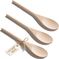 Cooking Wooden Spoons, MORGLES 10-Inch Serving Spoons by Morgles