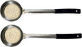 6 Ounce Slotted Stainless Steel Portion Control Ladle Spoon by Habanerofire