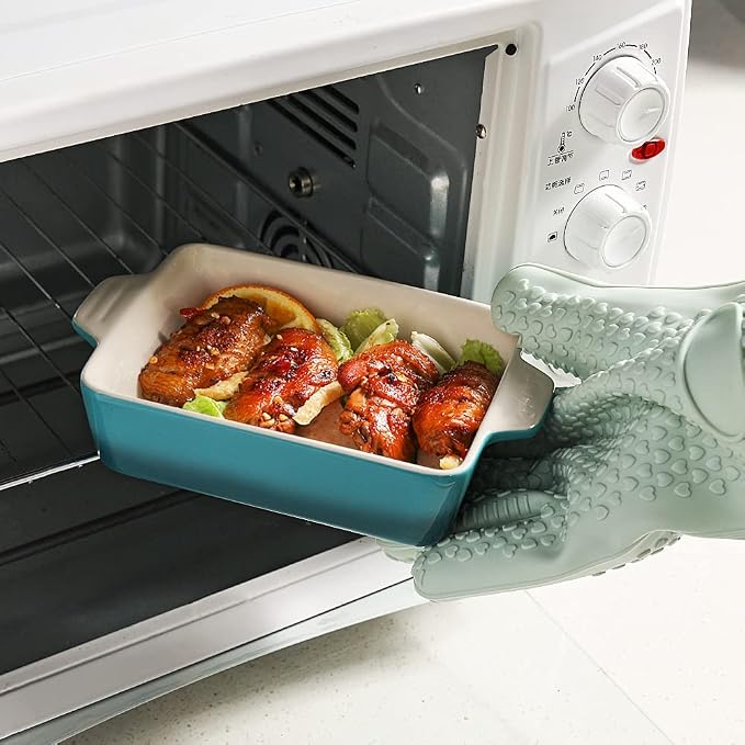 Sweejar Ceramic Baking Dish, Rectangular Small Baking Pan - Image 5