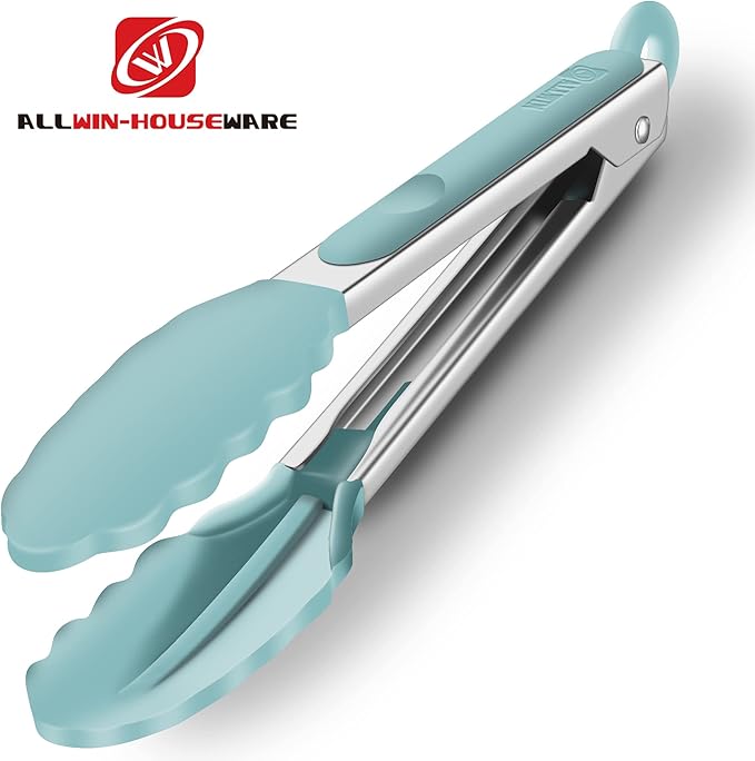2 Pack Silicone Kitchen Tongs – 9" & 12" Set, Heat Resistant up to 500°F - Image 4
