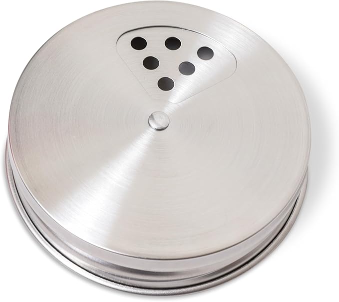 Mason Jar Shaker Lids Stainless Steel – Adjustable Spice & Seasoning Dispenser - Image 6