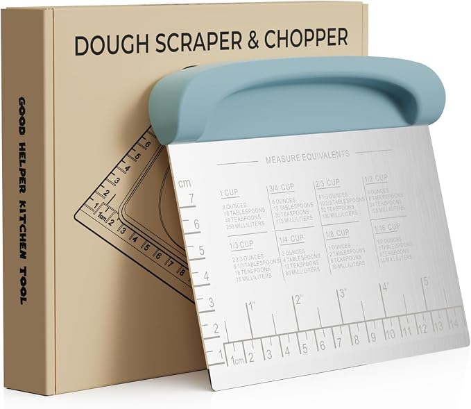 Bench Scraper Dough Cutter Tool by Matscover