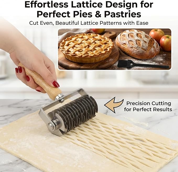 Pastry Lattice Roller Cutter - Image 4
