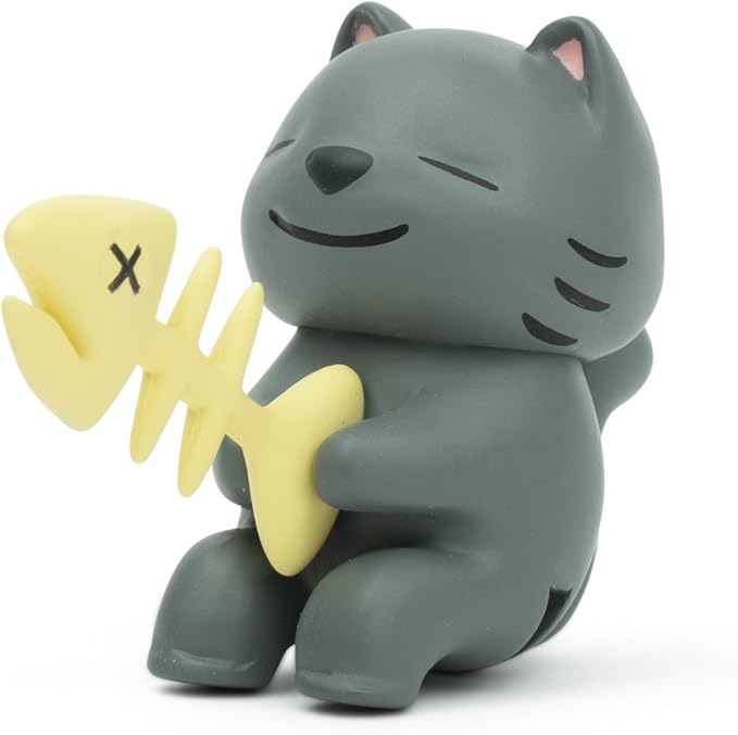 Tea Mates - 1pc Cute Fishing Cat - Tea Bag Holder and String Rest - Tea - Image 3