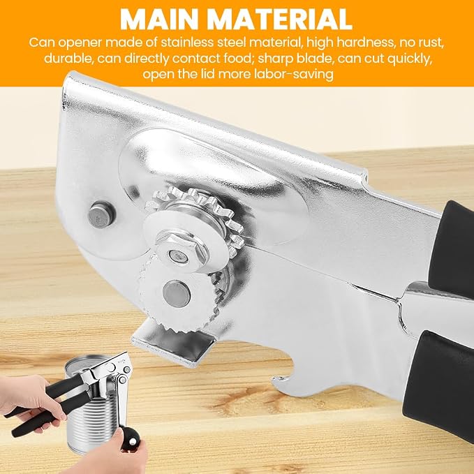 Commercial Can Opener, Handheld Can Opener Easy - Image 6