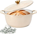 Enameled Cast Iron Dutch Oven by JINCHUFURI