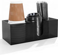 Acrylic Coffee Cup Holder for Countertop, 3 Slots Acrylic Coffee Bar by ClarityCraze