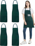 4 Pack Chef Apron, Waterproof Apron, Adjustable Apron by loteaf