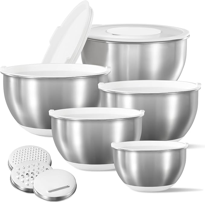 CAROTE Stainless Steel Mixing Bowls by CAROTE