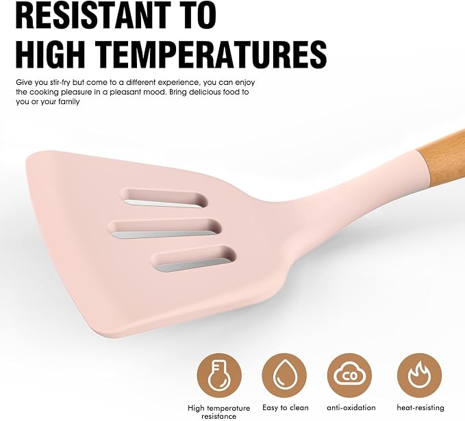 Silicone Cooking Utensils Set - Image 2