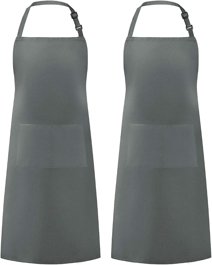 Syntus Apron for Men Women, Adjustable Cooking Kitchen Chef Aprons by Syntus