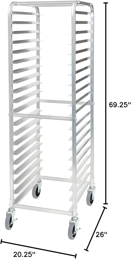 Winco Aluminum Sheet Pan/Bun Rack, 20 Tier - Image 2