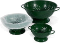 Metal Colander Set of 3, Strainer Basket by Unknown
