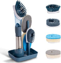 Dish Cleaning Brush, Soap Dispensing Dish Brush Set by Unknown