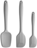 Silicone Spatula 3‑Piece Set Heat Resistant 600°F Non‑Stick Rubber Spatulas by ALLWIN-HOUSEWARE