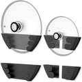 Universal Adjustable Pot Lid Holder Organizer by NICEYOS