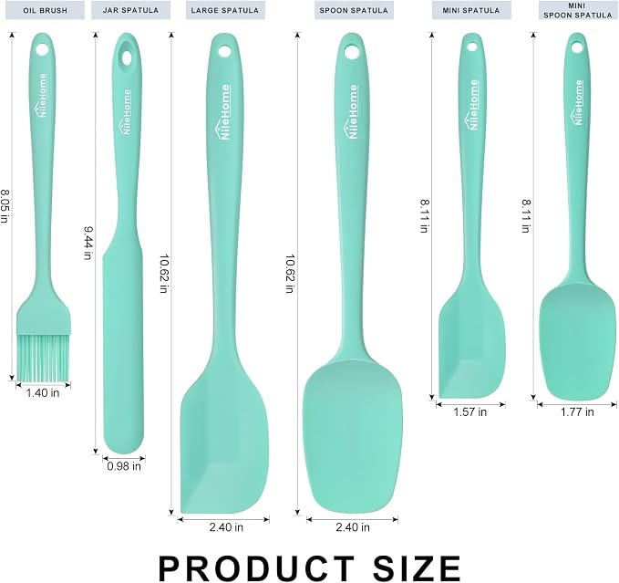NileHome Silicone Spatula Set - Image 2