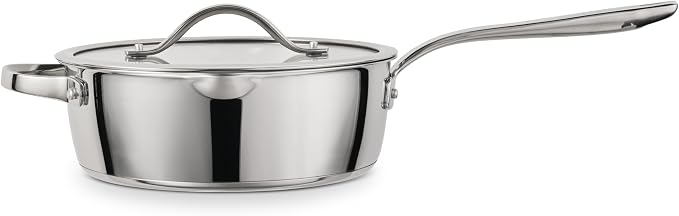 Tramontina Tempo Tri-Ply Base Stainless Steel 3.5-Quart Saute Pan - Image 6