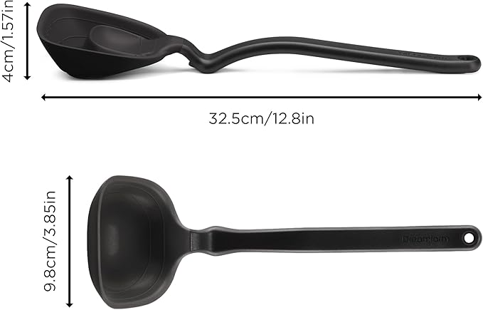 Dreamfarm Fladle Fold-Flat, Space-Saving Serving & Cooking Ladle Measures up to - Image 2