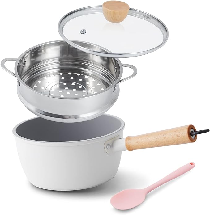 ROCKURWOK Ceramic Nonstick Sauce Pan by ROCKURWOK