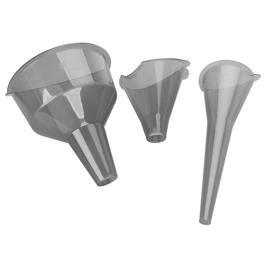 Performance Tool W4053 Clear View Easy-Fill Funnel Set by PerformanceTool