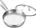 DELARLO Tri-Ply Stainless Steel Frying Pan by DELARLOCOOKWARE