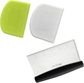 Dough Bowl Spatula & Stainless Steel Bench Scraper/Chopper by ALLTOP
