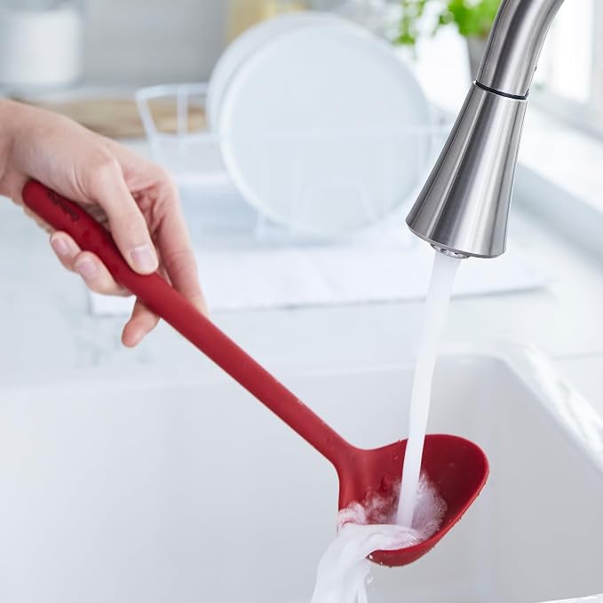 GreenPan Silicone Ladle, Soup Mixing Stirring Serving, Cooking Kitchen Utensil - Image 6