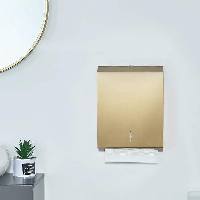Paper Towel Dispenser Wall Mount Commercial c-fold/Multi-fold/Tri-fold - Image 4