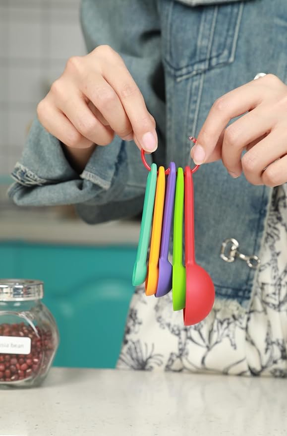 Silicone Measuring Spoons Set of 5 - Image 6