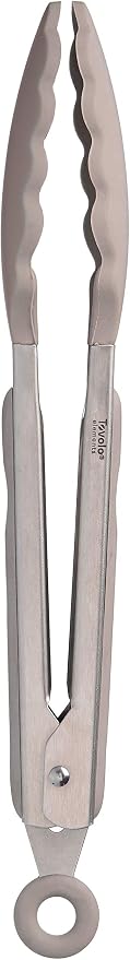 Tovolo Kitchen Tongs with Silicone Tips 9 Inch - Image 2
