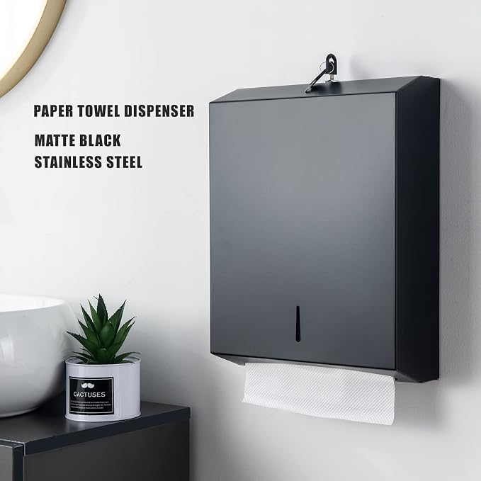 Paper Towel Dispenser Wall Mount Commercial c fold Multifold Trifold, Touchless - Image 5